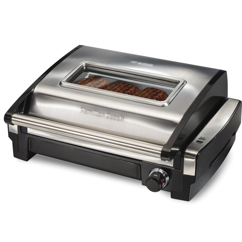 Hamilton Beach Searing Grill with Lid Window