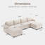 Canapé modulaire en U avec rangement Anureet-73564317-73564315-75170471