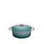 Chasseur French Enameled Cast Iron Oval Dutch Oven, 7.25-Quart, Celestial Grey.-1645831508-1645831513