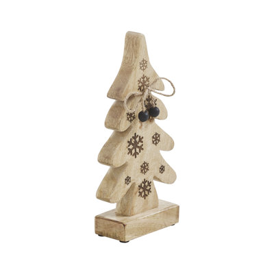 Natural Wooden Snowflake Tree