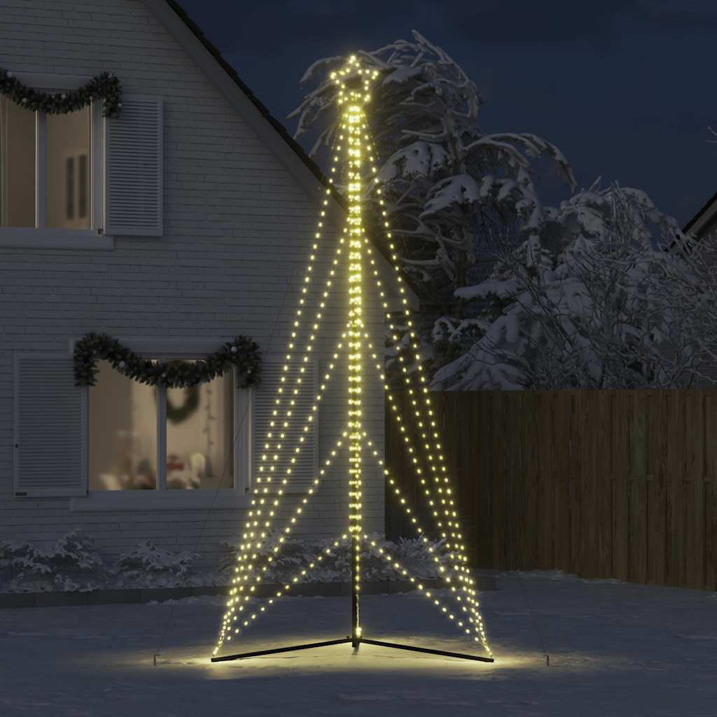 Vidaxl Weihnachtsbaum-Beleuchtung 483 Leds Warmweiß 240 Cm