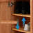 Modern Walnut Solid wood Shoe Storage