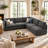 5 Piece Modular Sectional Sofa-206938022