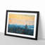 Edinburgh Skyline in Scotland - Picture Frame Graphic Art Print on MDF-56712977-56712978