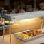 Chaufferette commerciale commerciale avec lampe chauffante 750W pour restaurant et buffet