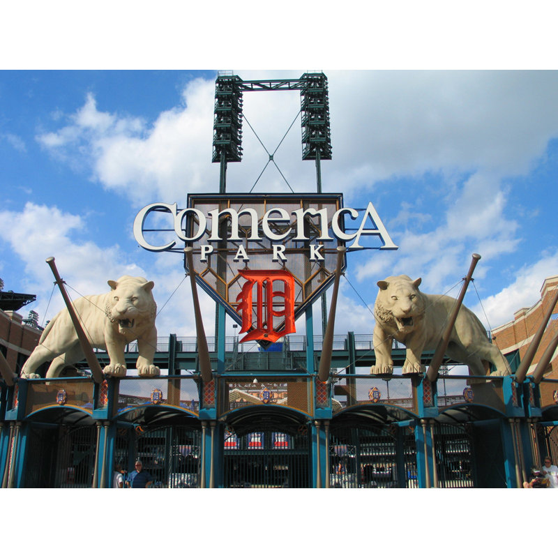 Comerica Park, H 18 po x l 24 po
