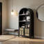 Garde-manger en rotin arqué - Rangement de cuisine réglable