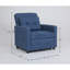 3-in-1 Sleeper Chair Bed with USB Ports - Adjustable Single Armchair Sofa Bed, -613661196