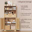 Armoire d'appoint en rotin 49,4 po Bolten-876910058