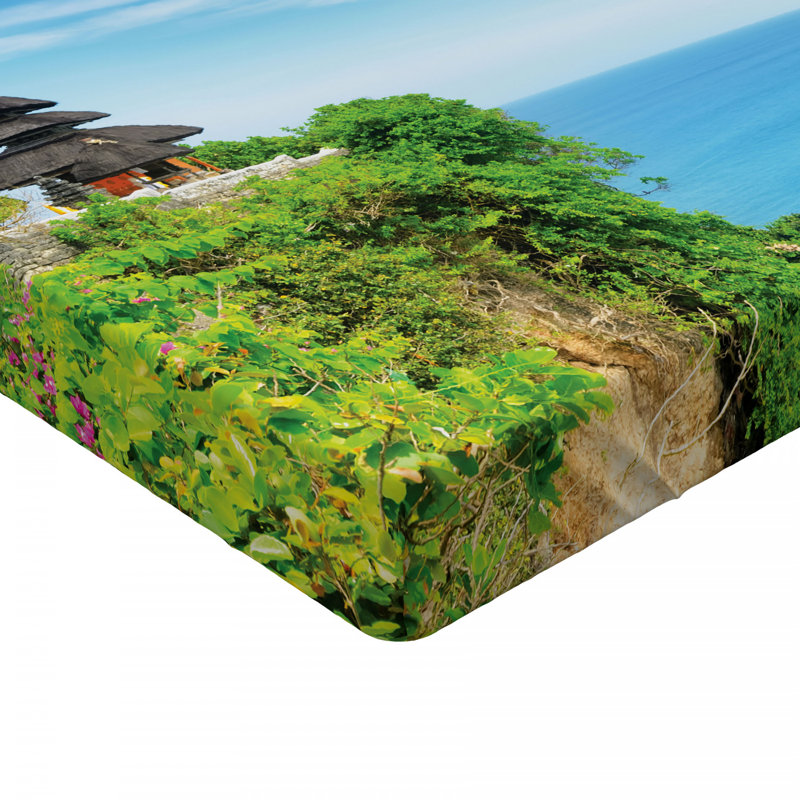 Drap-housse Balinese, Simple