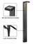 Éclairage de sentier basse tension 2 lumières DEL de jardin en fonte d'aluminium imperméable 150LM 4000K pour allée de jardin