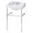 Cheviot Products Essex 24" Console Bathroom Sink with Overflow & Metal Base-17756042-105705579