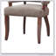 Chaise avec accoudoirs en polyester