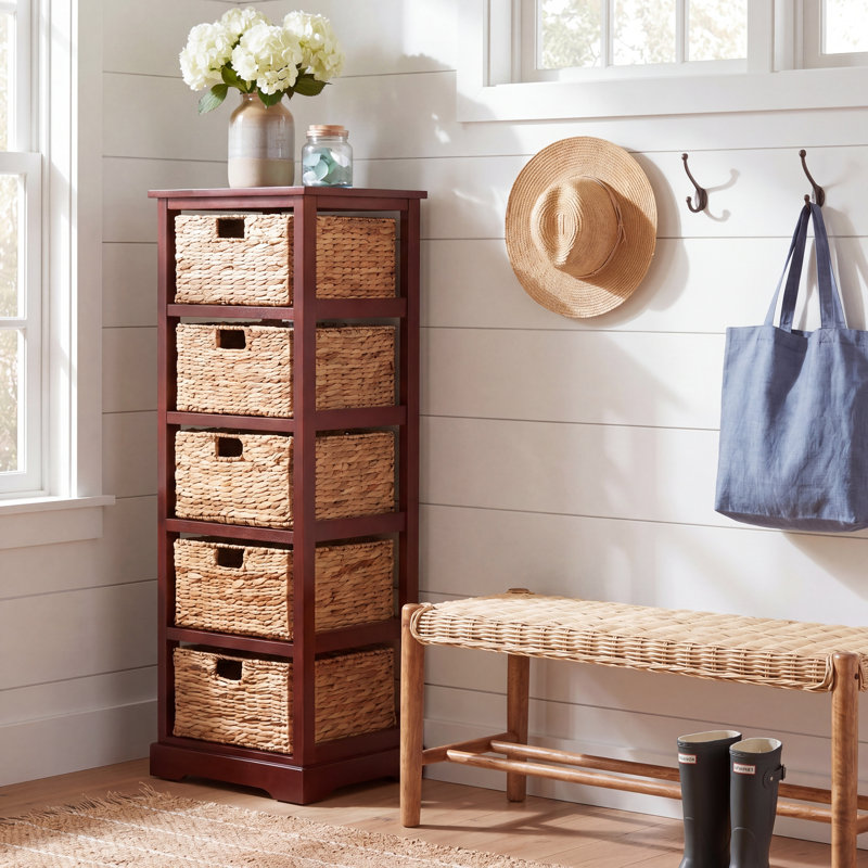 Painswick Solid Wood Accent Chest, Cherry