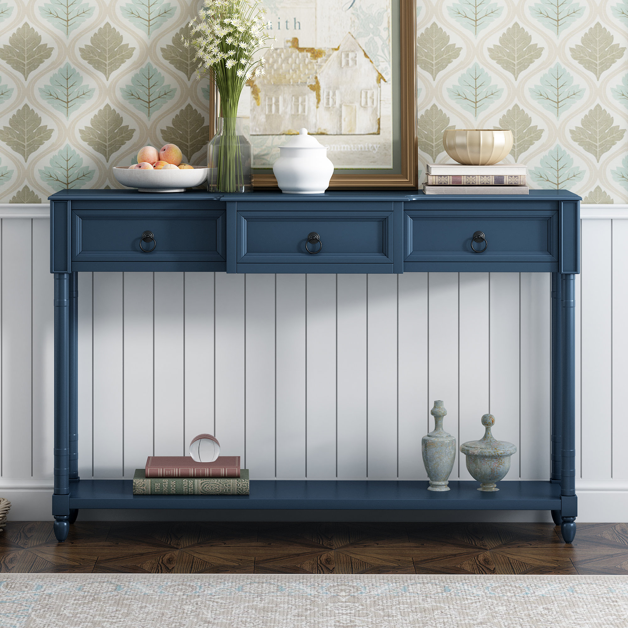 Rosalind Wheeler Bouknight 52.03'' Console Table & Reviews | Wayfair