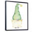 «Cute Christmas Gnome in Green Hat», reproduction sur toile-67331352-67331359