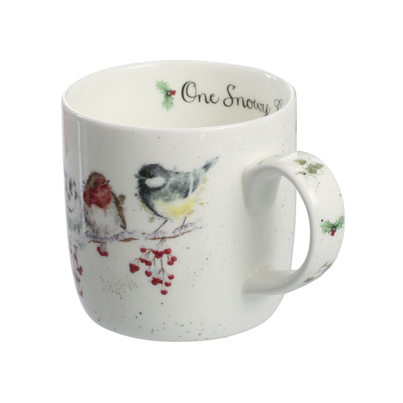 Classic Wrendale Designs, One Snowy Day Mug