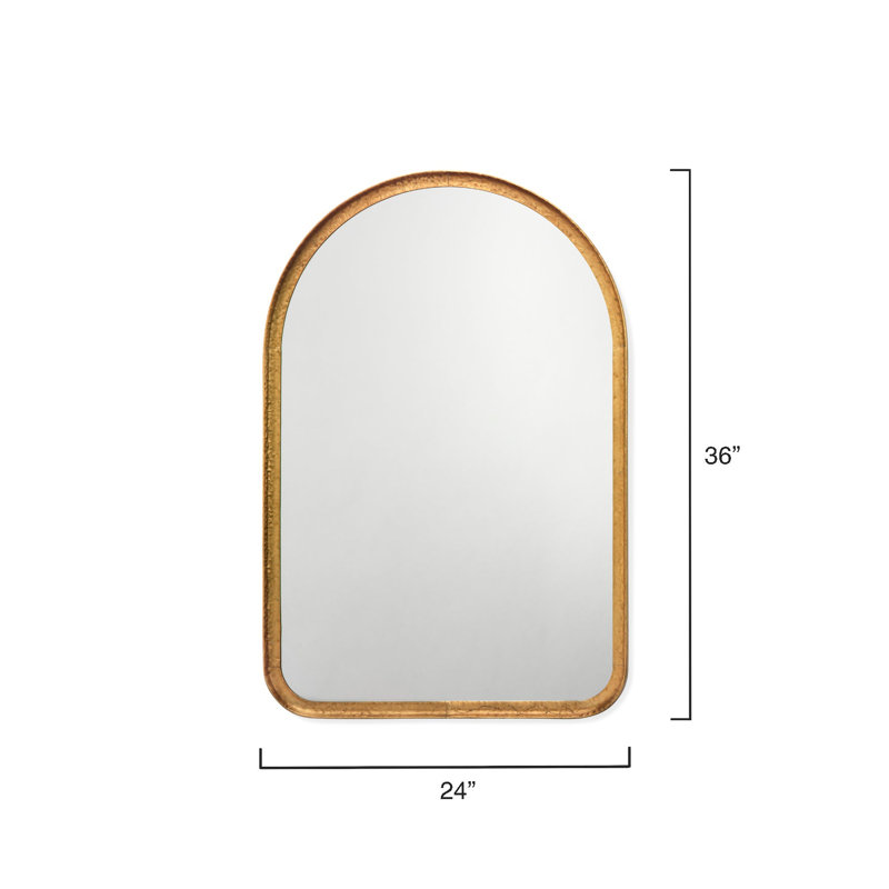 Arch Metal Mirror, Gold