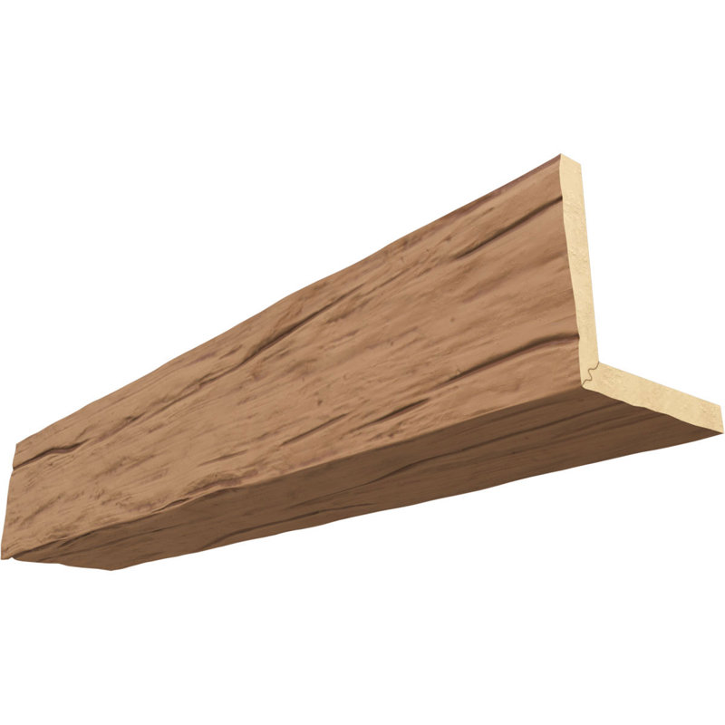 Toffee Faux Wood Beam 4"H x 8"W x 22'L