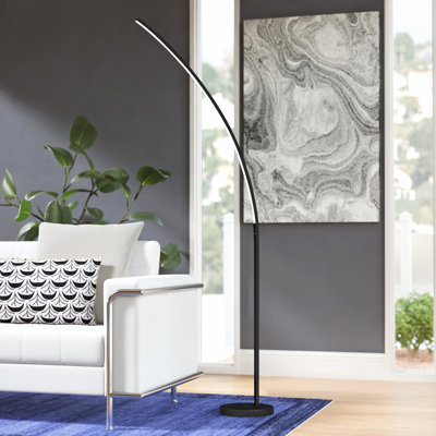 Siloam 70'' LED Arched Floor Lamp