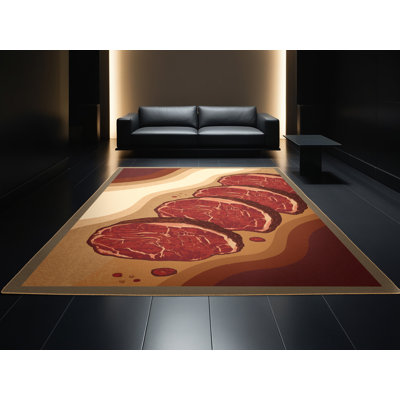 Tapis brun moelleux doux et moelleux Burholme Roast - reliure brun clair