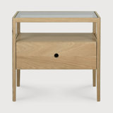 Spindle 1 - Drawer Solid Wood Nightstand