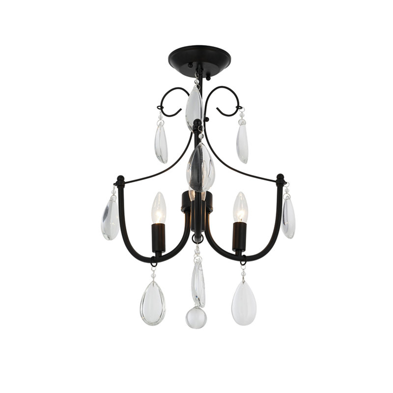 Totham Glass Flush Mount