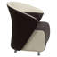 Méridienne incurvée NavS LeatherSoft-23840824