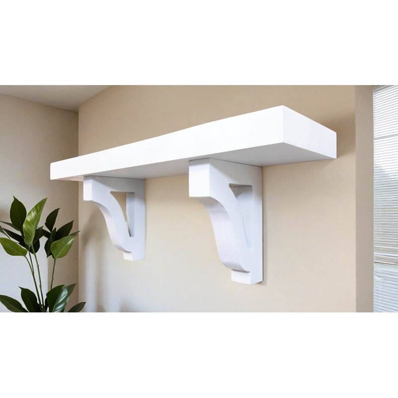 Tablettes 2 po / corbeaux l, H 11 po x l 28 po x P 8 po