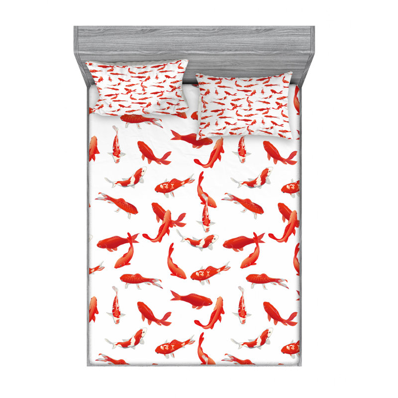 Ensemble de draps Eastern Eastern, Taies d'oreiller pour grand lit