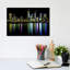 Downtown City Lights - Print on Canvas-42158315-89232278