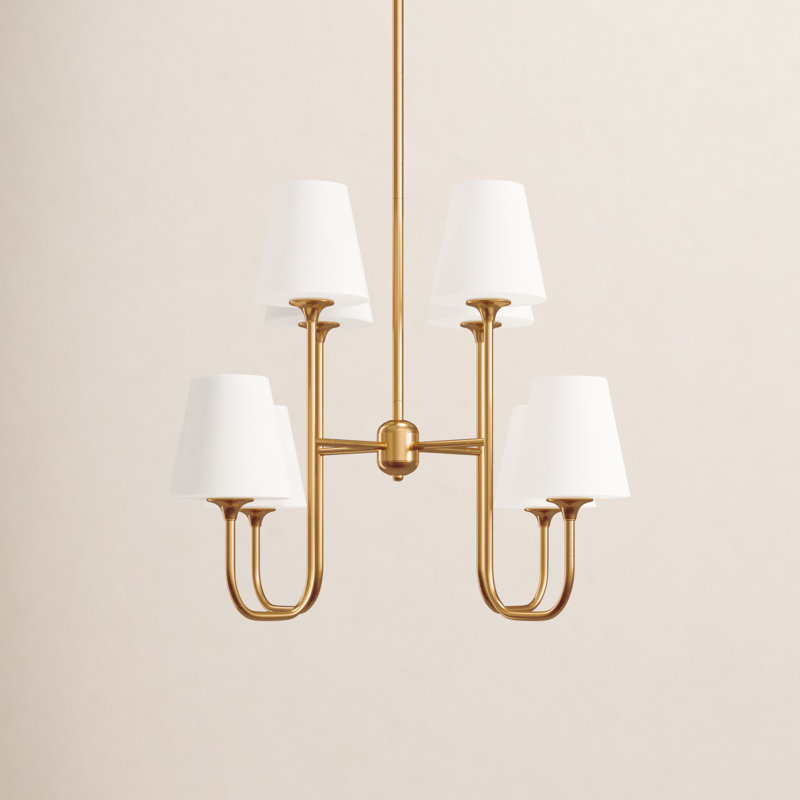 Lane 8-Light Chandelier, Or vibrant