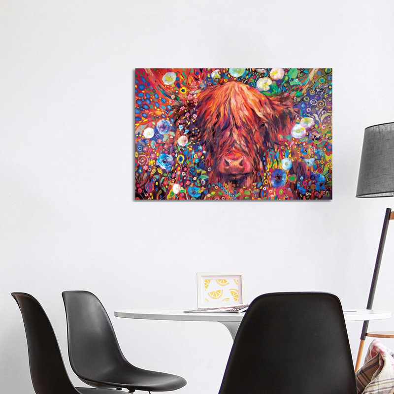 Morning Glory 1 Piece Wrapped Canvas Wall Art, 101.6 cm H x 66.04 cm W x 1.91 cm D