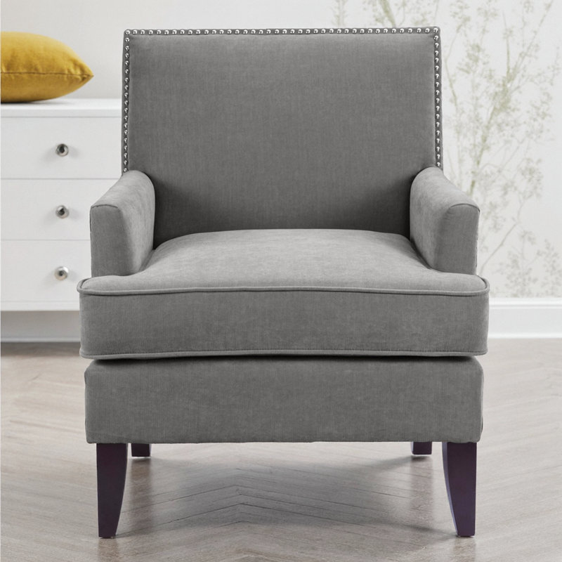 Fauteuil club Madison Park Colton, Gris
