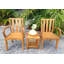 Chanelle Outdoor Teak Dining Armchair