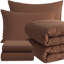 Ensemble de literie en microfibre toutes saisons 5 pièces-114361295