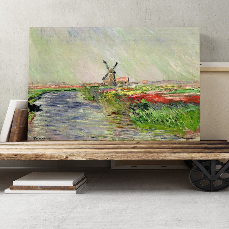 Claude Monet - Wrapped Canvas Painting, 35cm H x 50cm W