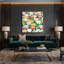 «Watercolor Botanical 4», art mural sur toile beige-1491161836