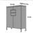 16 Pair Shoe Storage Cabinet