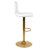 Ben Modern Vinyl Adjustable Height Barstool with Horizontal Stitch Back-1033728209-947867956