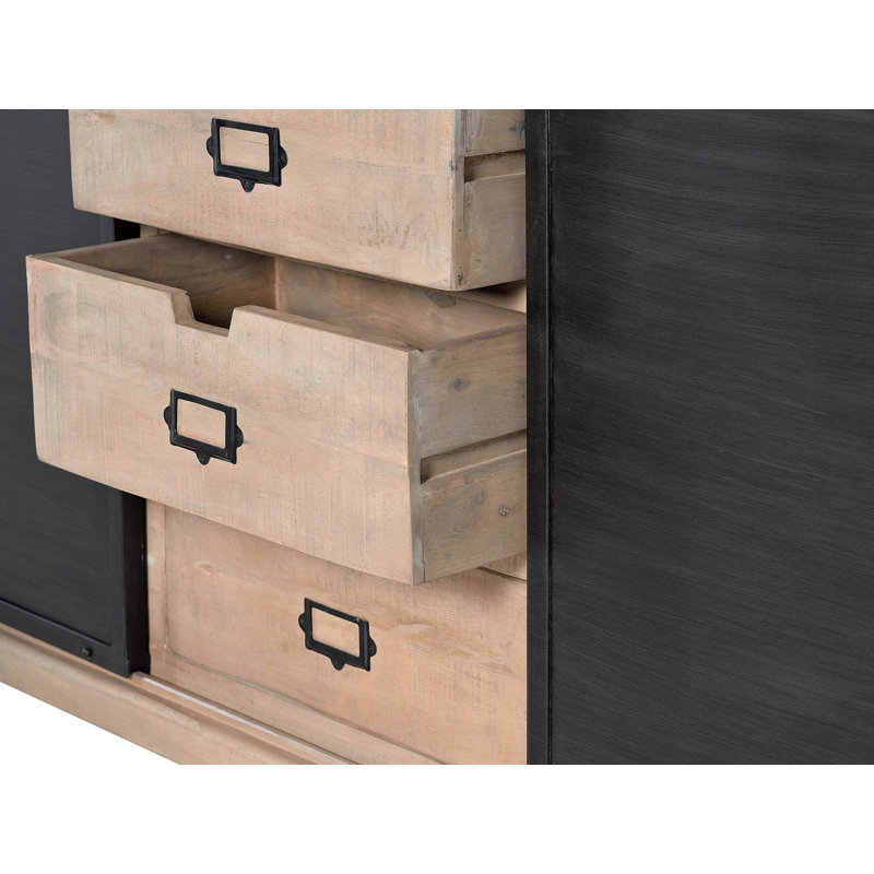 Mishler 160cm Solid Wood Sideboard