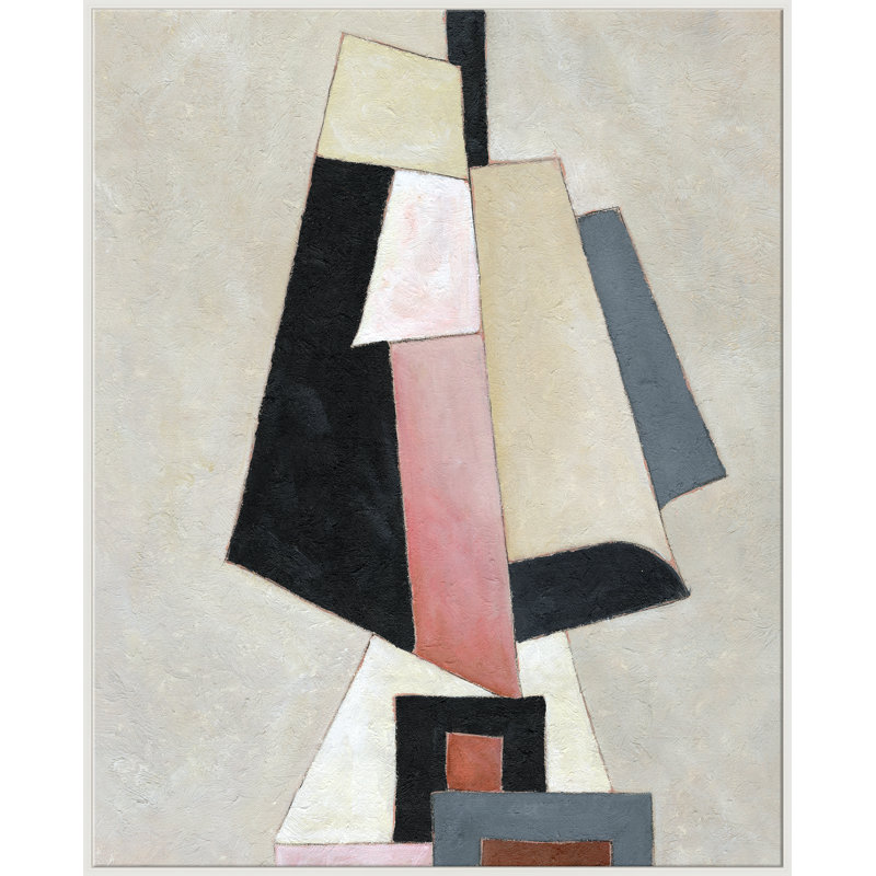 Hommage à Marsden Hartley - peinture, H 40 po x l 32 po x P 2,625 po, Blanc