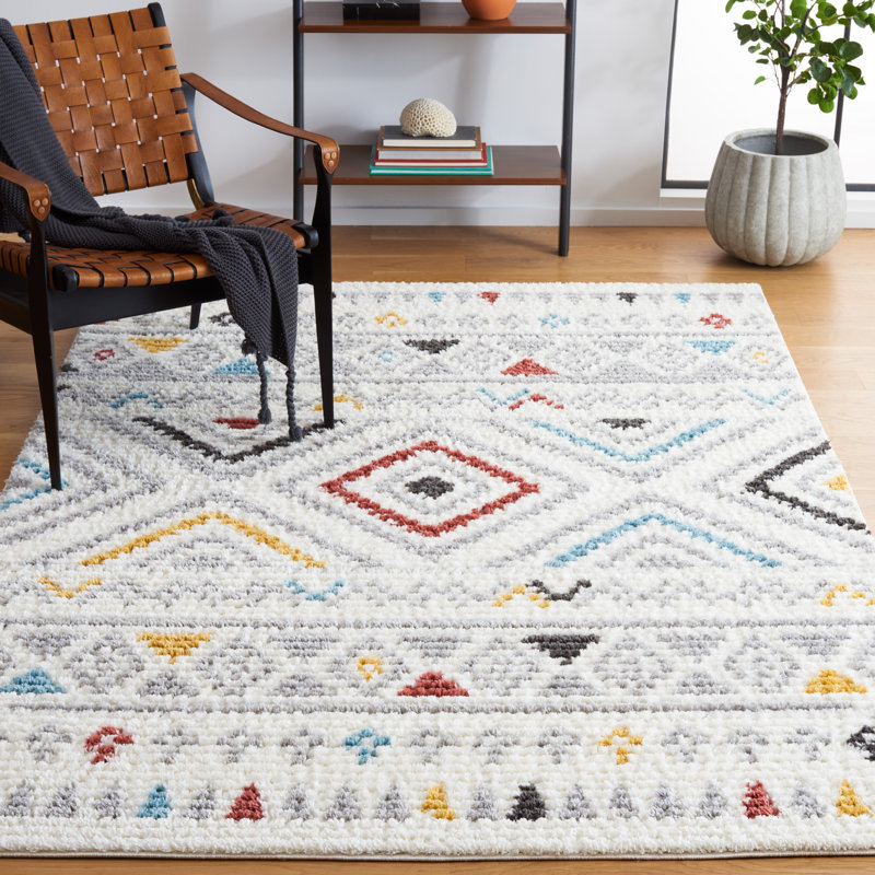 Kerstyn Performance Southwestern Rug, Rectangle 9' x 12'