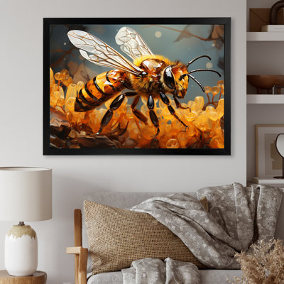 «Bee Busy Worker II», reproduction sur toile