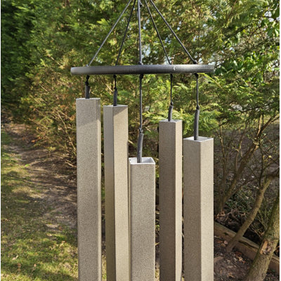 73" Amish Handmade Wind Chimes - Aluminum Tubes