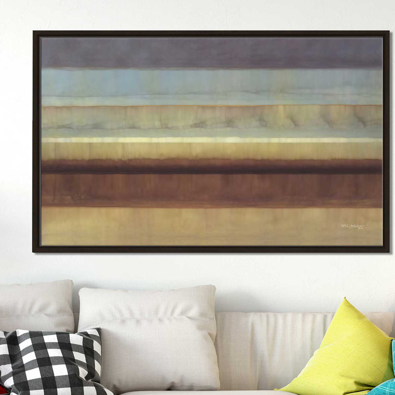 «Shout For Joy. «Psalm 35:27», impression sur toile, H 21,5 po x l 33,5 po x P 2 po, Cadre flottant espresso