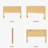 King Size Headboard Only, Boho Wood Head Board With Charging Station & LED Lights, Modern Fluted Wall-Mounted Bed Headboards For Bedroom, Height Adjustable, Natural-1590800986-1590800964