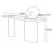 French Retro Console Table-886612278