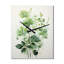 Minimalisme vert avec ombres de Ferms - horloge murale abstraite Botanicals-1697398987