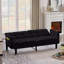Velvet Futon Couch-617173942